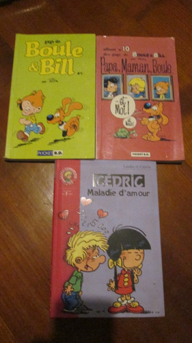 Lot livres boule et bill - et,