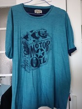 T-shirt homme MC'S Bleu taille