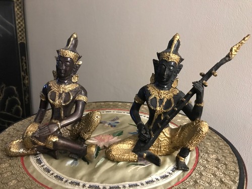 Statuette figurine musicien - figurine,