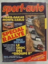 SPORT AUTO N°288 1/1986