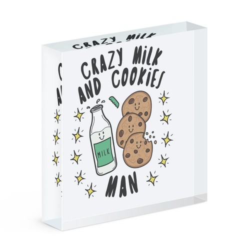 Fou lait cookies homme - lait,