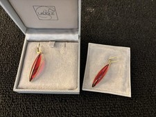 Boucle d'oreille éclat en cristal Lalique