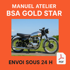 Manuel Atelier BSA Gold Star