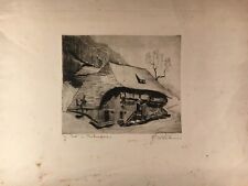 PRÄTORIUS Gravure Ancienne