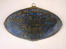 plaque concours agricole le dorat 1958 vaches limousine N°31