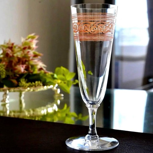 Baccarat Red Inlay Champagne