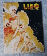 #Vintage 70's# Programme Cabaret Lido / Grand Jeu - Champs-Élysée Paris