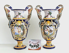 NEVERS Paire de Vases en