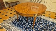 Table salle à manger ovale à
