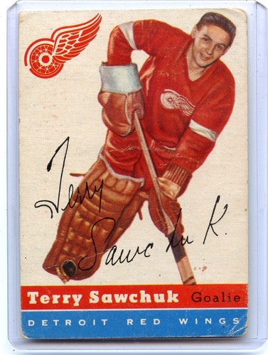 1954 topps hockey - 1954-55, terry