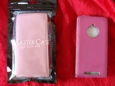 Etui à clapet rose neuf pour