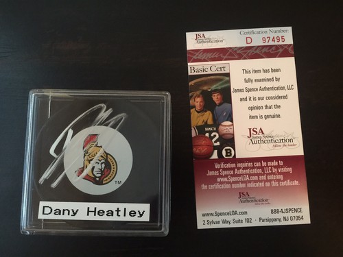 Autographed dany heatley - autographed,