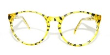 Lunettes de vue rondes jaunes