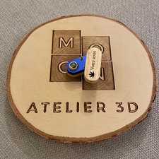 Pipe bois et métal - Portable