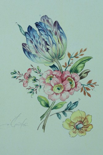 Beau tableau ancien - jeté, de