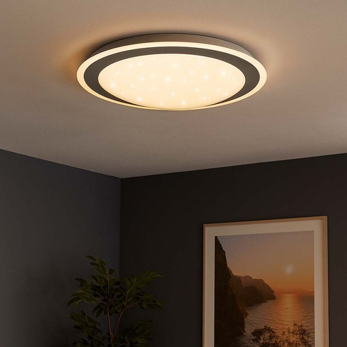 Lampe plafond ronde ciel - de,