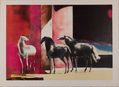Paul guiramand chevaux - chevaux,