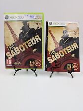 Jeu Xbox 360 The Saboteur en boite, complet (boite IT jeu FR)