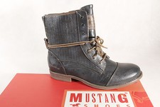 Mustang Bottes Bottines Grises NEUVES