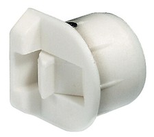 Häfele Loqueteau pour Portes Vitrées Möbel-schnapper Glas Mortaise Blanc Ø 15 MM