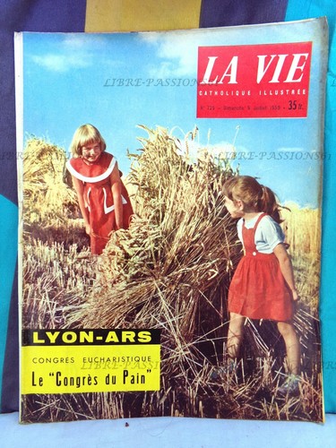 Vie catholique illustrée - vie,