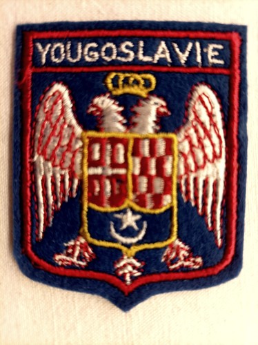 écusson yougoslavie en - yougoslavie,