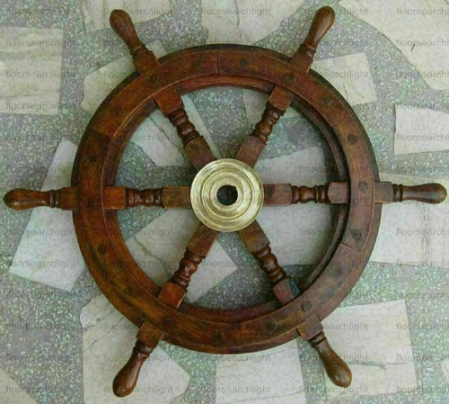 Laiton nautique marron - 18",