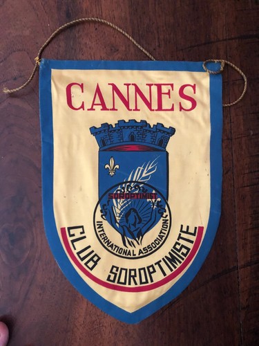 Ancien fanion rotary club - ancien, du