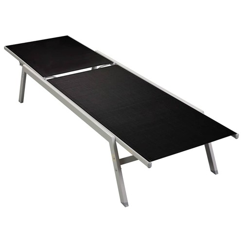 Chaise longue acier - longue,