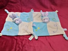 Doudou lot de 2 doudous plat