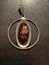 Rare Médaillon Pendentif ancien Limoges?? Émaillée Vintage  French Antique