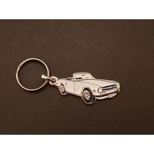 Porte-clés profil Triumph TR6