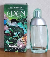 EDEN eau de parfum CACHAREL spray vaporisateur 50 ml VIDE + boîte