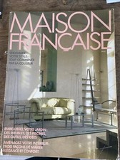 Ancien Magazine Deco Maison Francaise Mai 86 N 397 Meuble Jardin Vintage