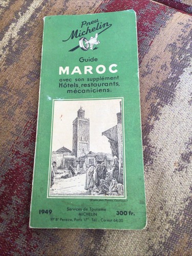 Guide maroc michelin 1949 - ,