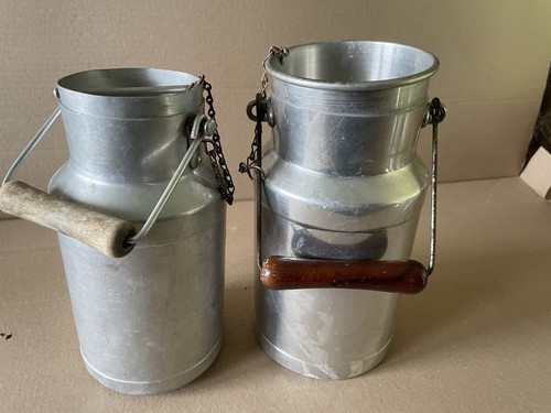 Pot lait bidon aluminium - bidon,