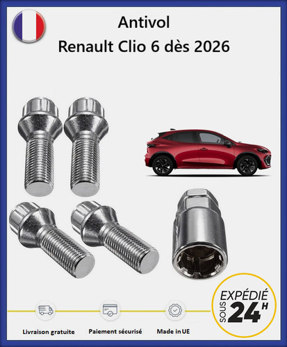 Ecrous antivol roues - ecrous,