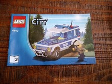 Lego CITY Notice Plan Manuel Recette Instruction officiel 4440