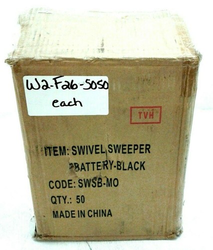 Black swivel sweeper - black,