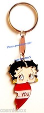 Porte clés BETTY BOOP pin'up buste en métal keychain bust figure Trage Schlüssel