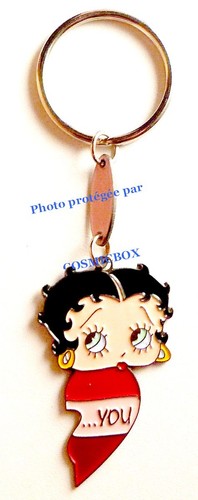 Porte clés betty boop pin - clés, pin'up