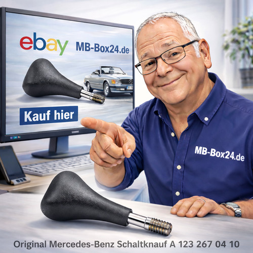 Original mercedes benz levier - original,