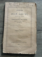 Journal de Jean Grivel  1865