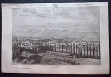 gravure : 1883: la France