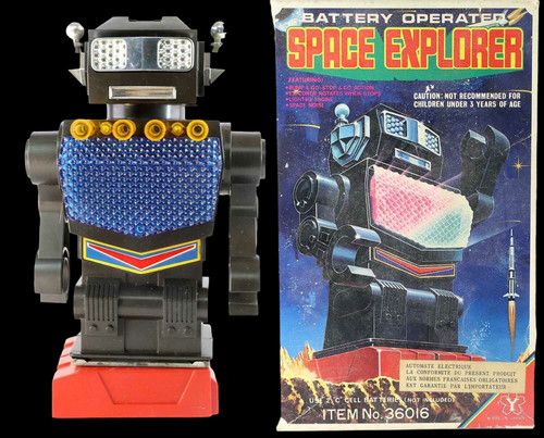 Robot space explorer 1970 - explorer,