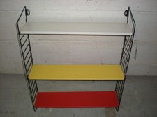 Véritable petite étagère fer signée Tomado Holland scandinave vintage déco N°3