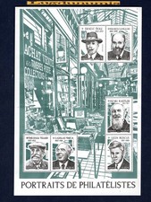 France La Feuille F5601 Portraits de Philatélistes F 5665 2023 Neuf Luxe