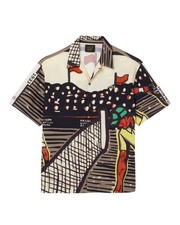 UNISEXE LACOSTE x MAISON CHÂTEAU ROUGE (M) CHEMISE RELAXED  - NEUF + ÉTIQUETTES