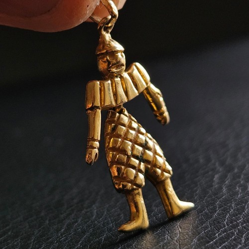 Pendentif pantin articulé - , en