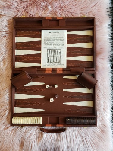 Vintage cardinal backgammon - vintage,